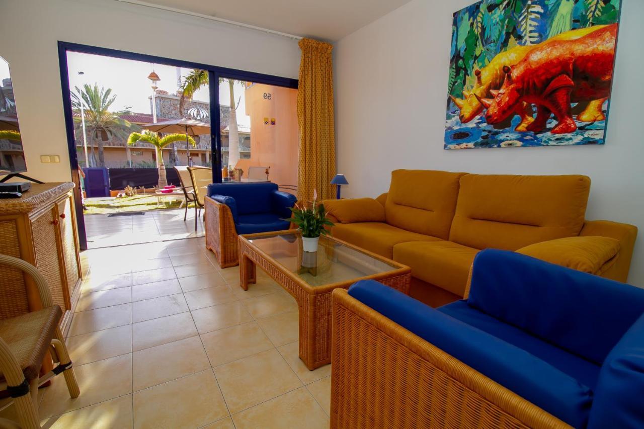 Duplex Meloneras With Free Wifi And Private Garden Villa Dış mekan fotoğraf